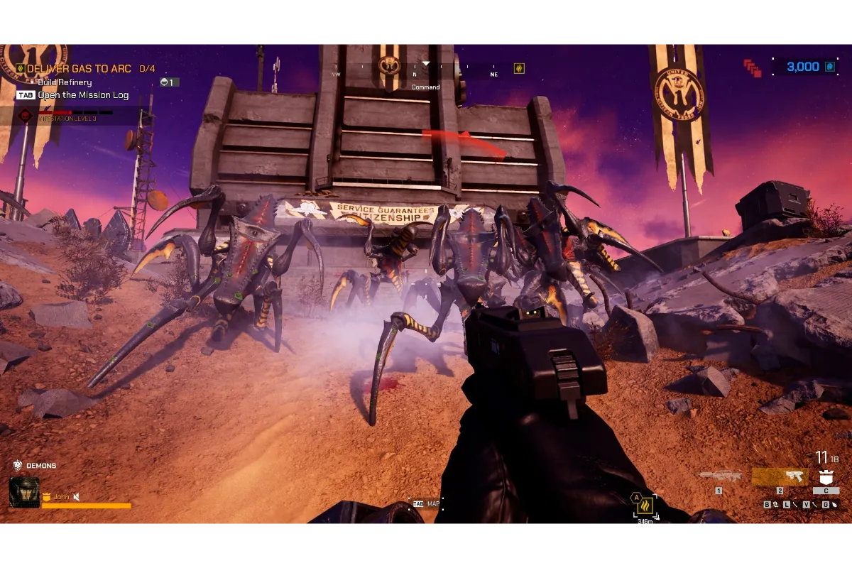 Is Starship Troopers Extermination Crossplay?